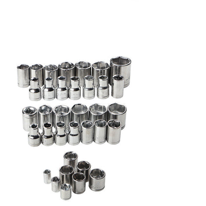Juego de 40 llaves de vaso para uso automotriz y doméstico.