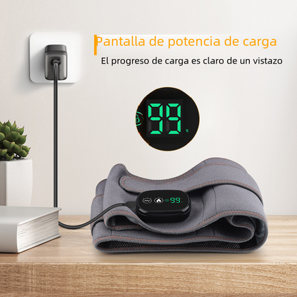 Cinturón de masaje eléctrico con calefacción para personas mayores